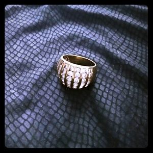 14k Gold diamond ring vintage